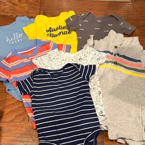 Baby Onesie and Romper Set